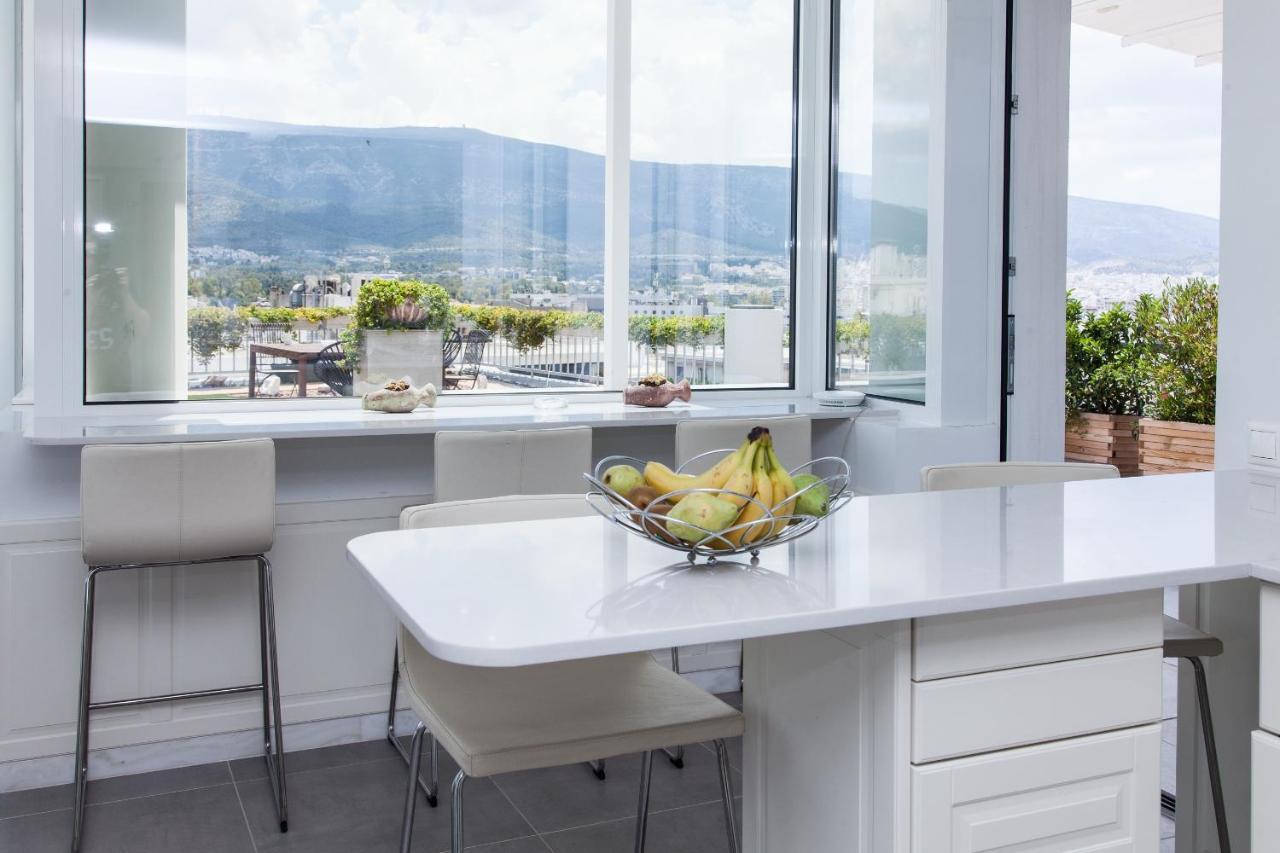 Gorgeous Penthouse With Private Jacuzzi And Amazing View! Appartement Athene Buitenkant foto