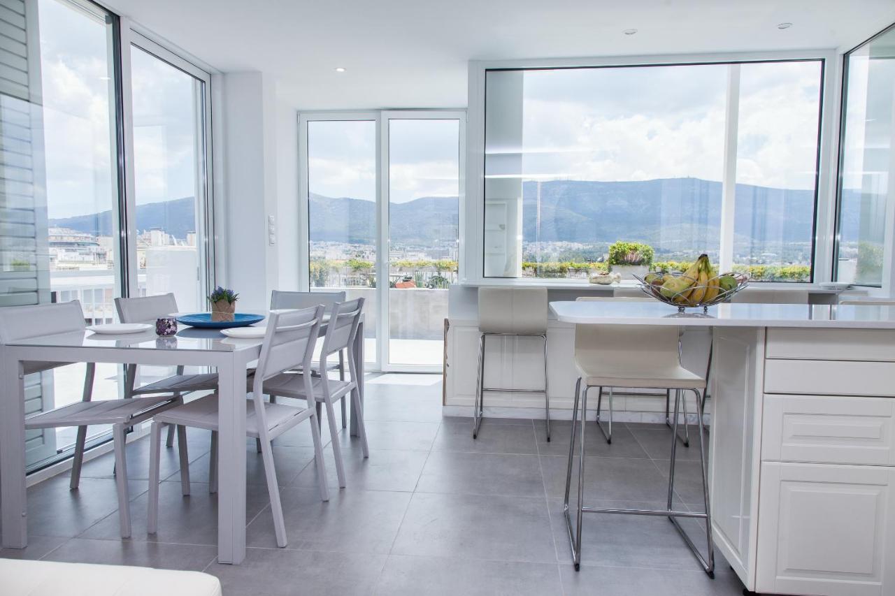Gorgeous Penthouse With Private Jacuzzi And Amazing View! Appartement Athene Buitenkant foto