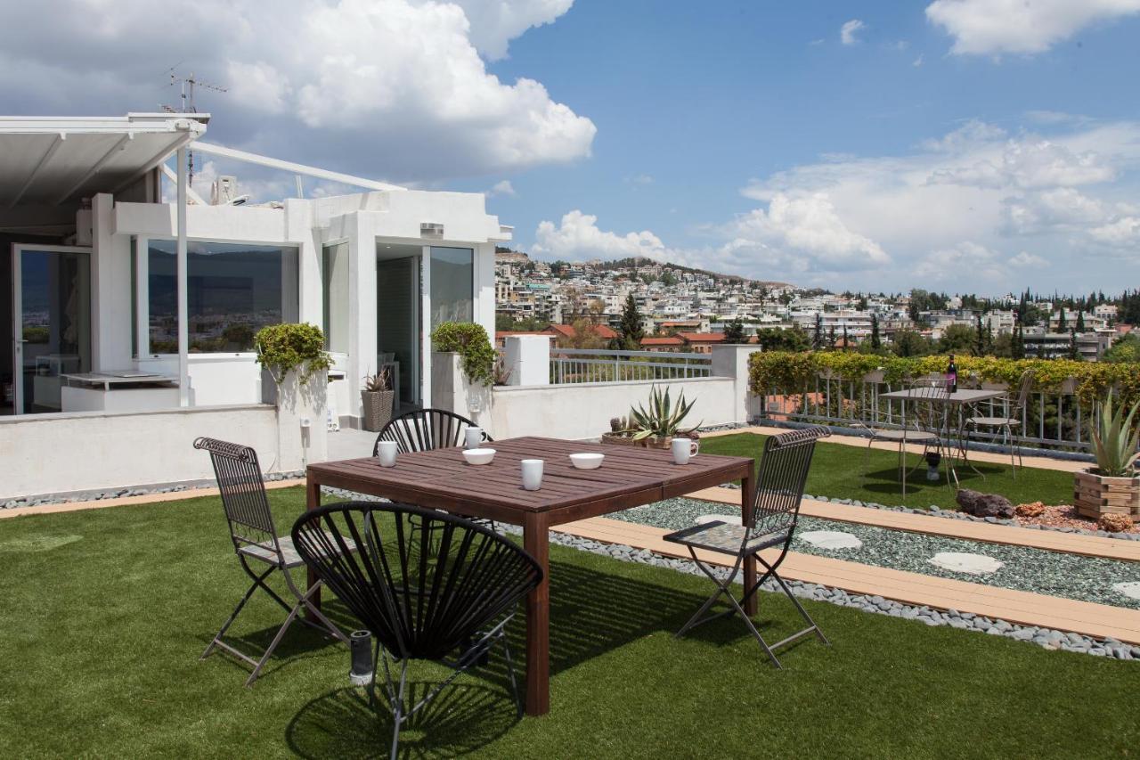 Gorgeous Penthouse With Private Jacuzzi And Amazing View! Appartement Athene Buitenkant foto