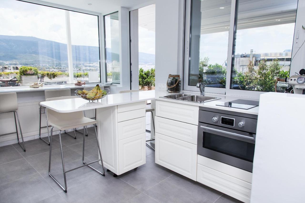 Gorgeous Penthouse With Private Jacuzzi And Amazing View! Appartement Athene Buitenkant foto